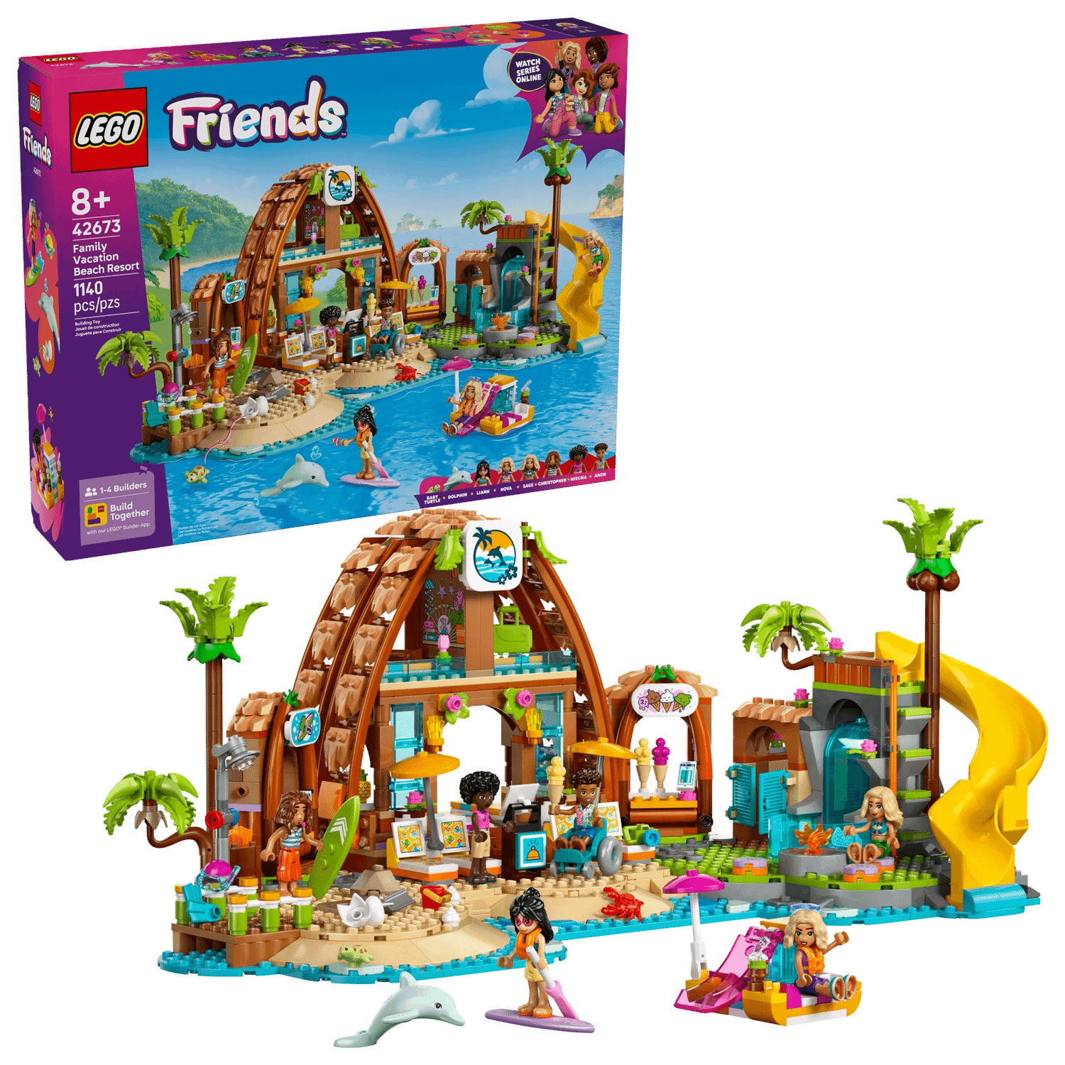 LEGO 42673 Family Vacation Beach Resort - Friends