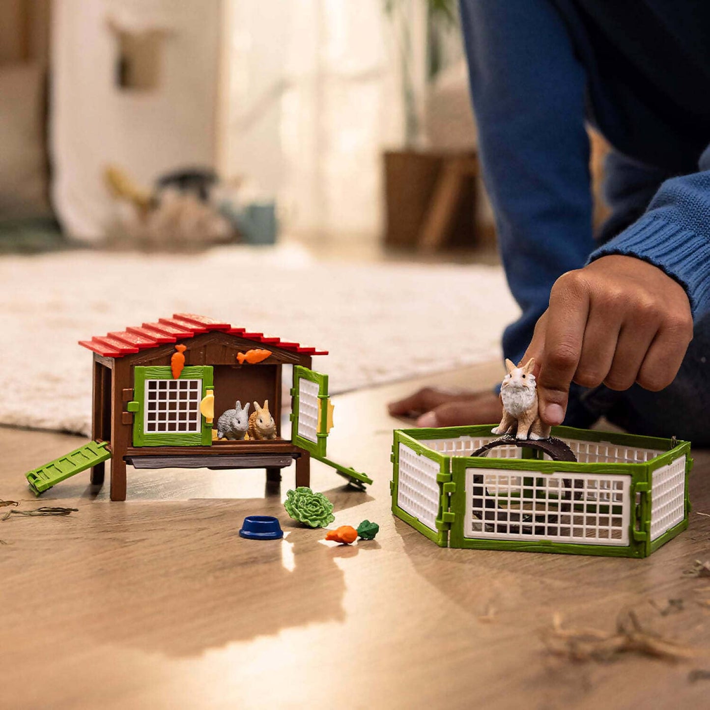 Schleich - Rabbit Hutch