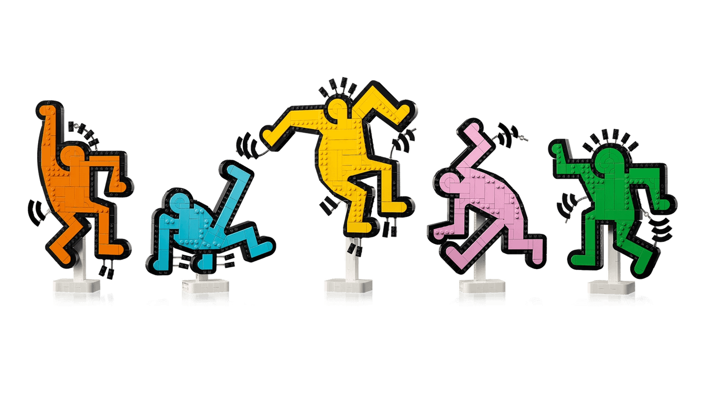 LEGO 31216 Keith Haring Dancing Figures - ART