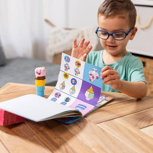 Melissa & Doug - Sticker WOW! Activity Pad Set - Ice Cream