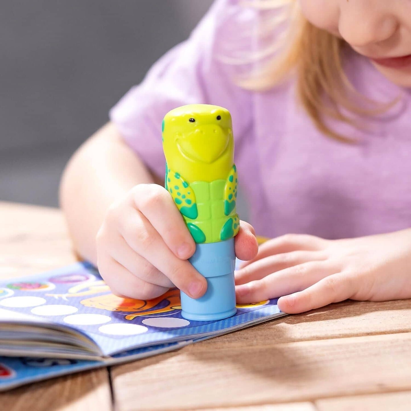 Melissa &amp; Doug - Sticker WOW! Activity Pad Set - Turtle