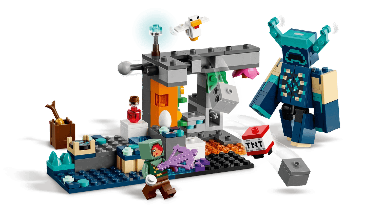 LEGO 21274 The Warden Encounter - Minecraft