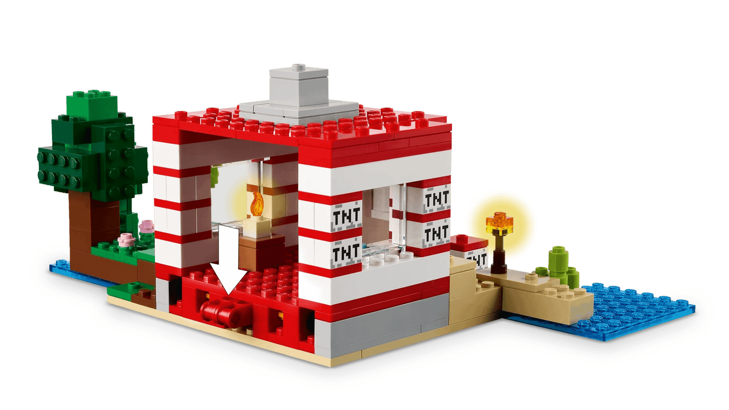 LEGO 21275 The TNT Jungle House - Minecraft