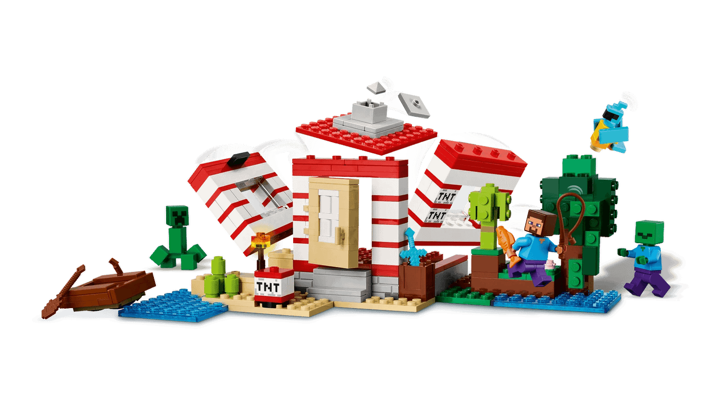 LEGO 21275 The TNT Jungle House - Minecraft