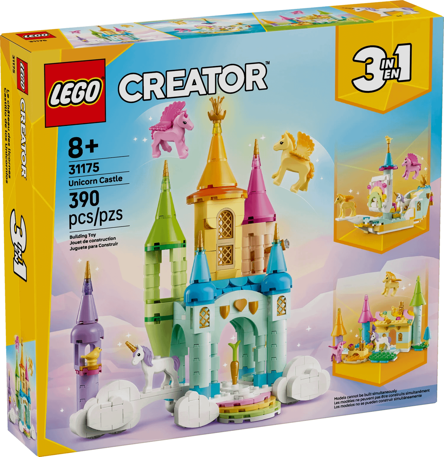 LEGO 31175 Unicorn Castle - Creator 3-in-1