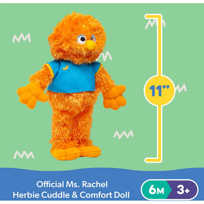 Ms. Rachel - Herbie Cuddle & Comfort Friend Doll Plush - Spin Master
