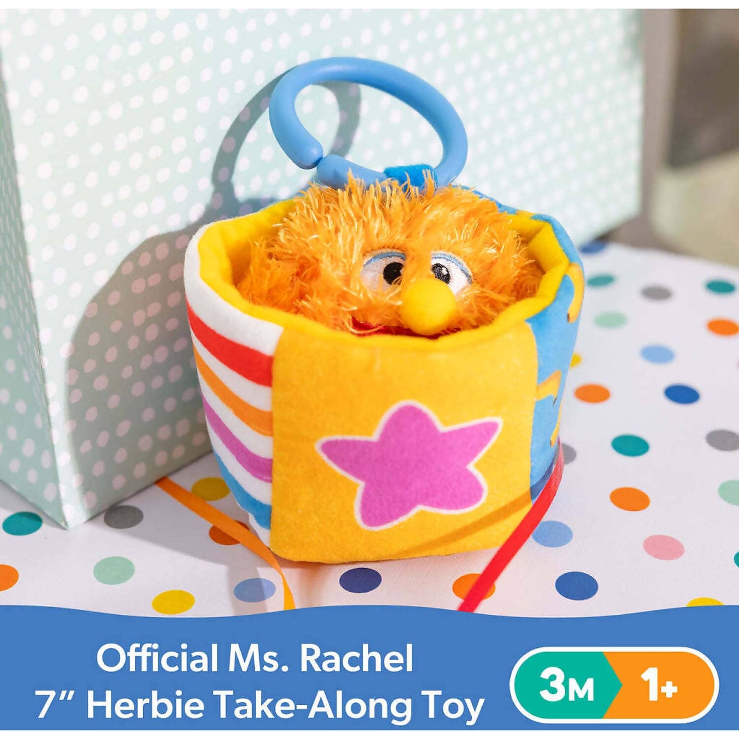 Ms. Rachel - Herbie Sensory Take-Along Toy - Spin Master