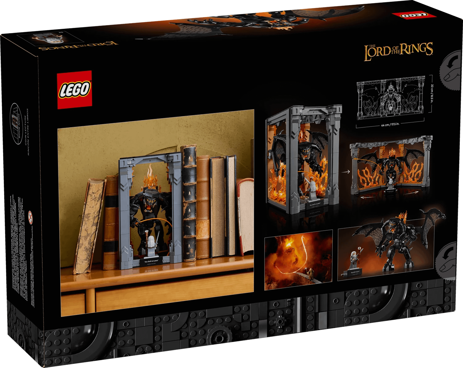 LEGO 10367 The Lord of the Rings: Balrog Book Nook - ICONS