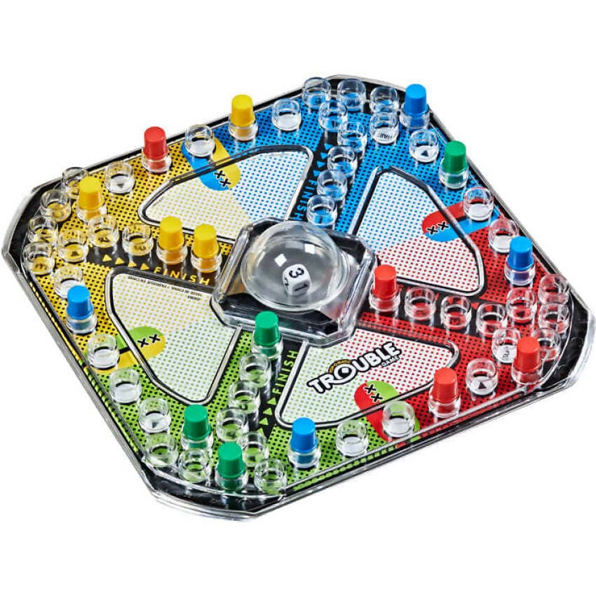 Hasbro Gaming - Trouble Game Pop-O-Matic Family Board Game