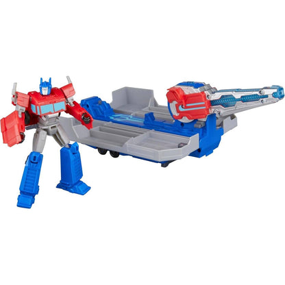 Transformers - EarthSpark Optimus Prime Battle Trailer Playset - Hasbro