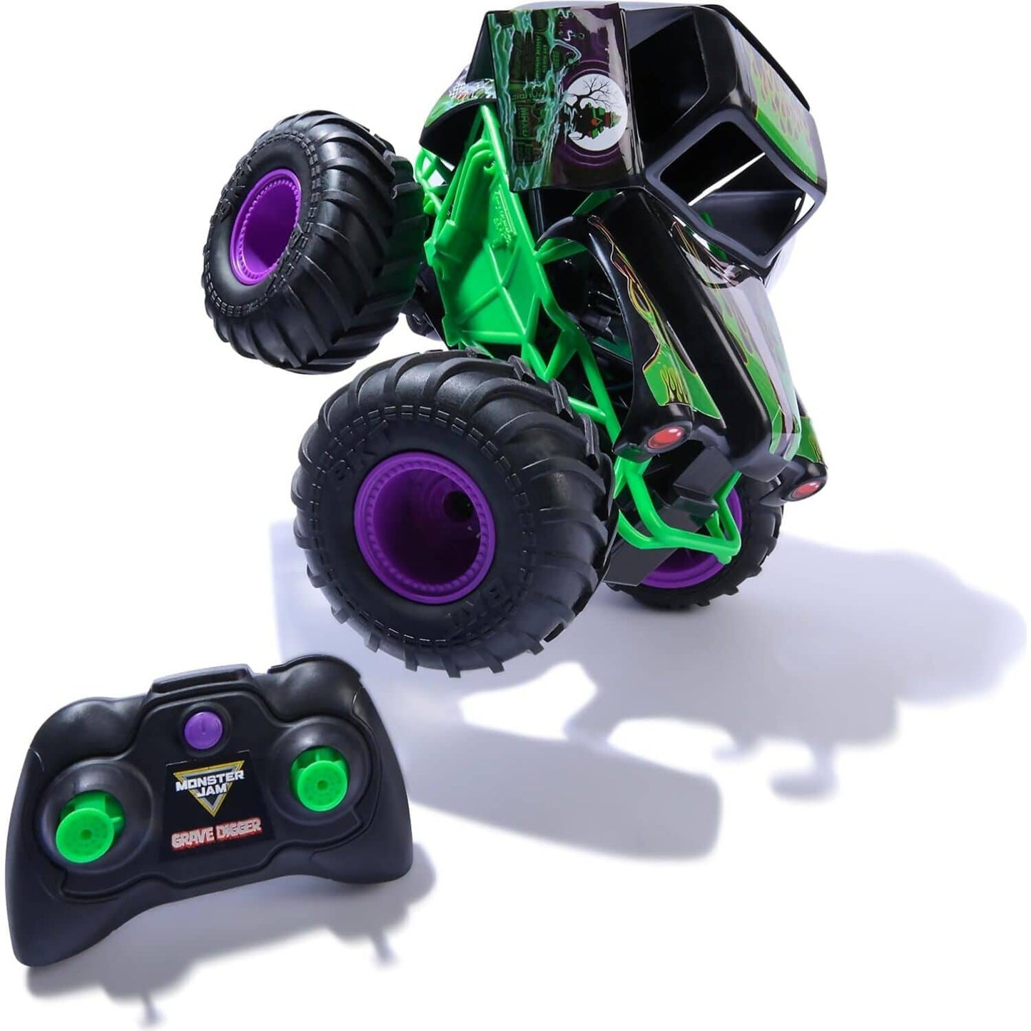 Monster Jam - Smash N Bash Grave Digger RC Truck - Spin Master