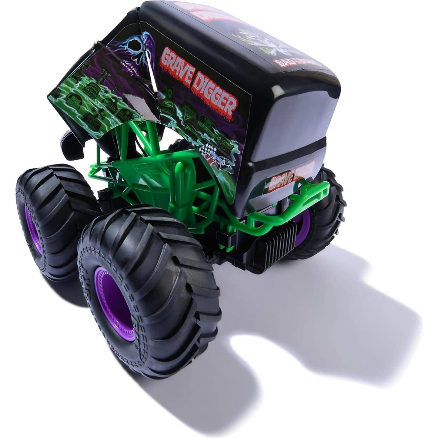 Monster Jam - Smash N Bash Grave Digger RC Truck - Spin Master