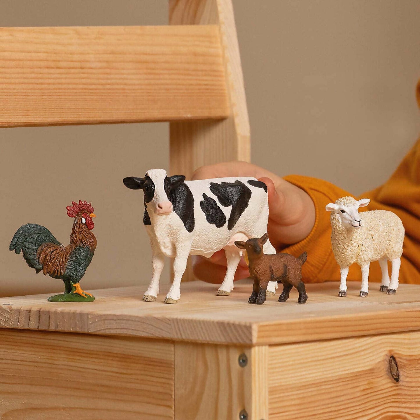 Schleich - FARM WORLD Farm Yard 4 Piece Animal Starter Set