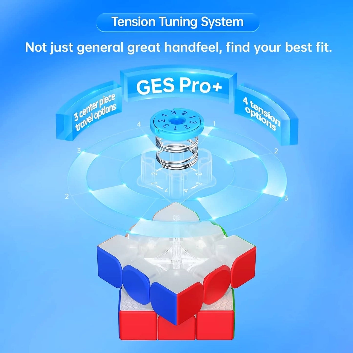 GAN - GAN356 R S 2 Professional Speed Cube 3x3 Puzzle