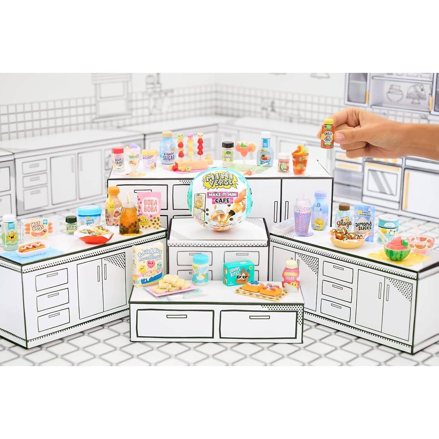 MGA's - Miniverse Make It Mini Cafe Series 4 Collectibles Blind Capsule