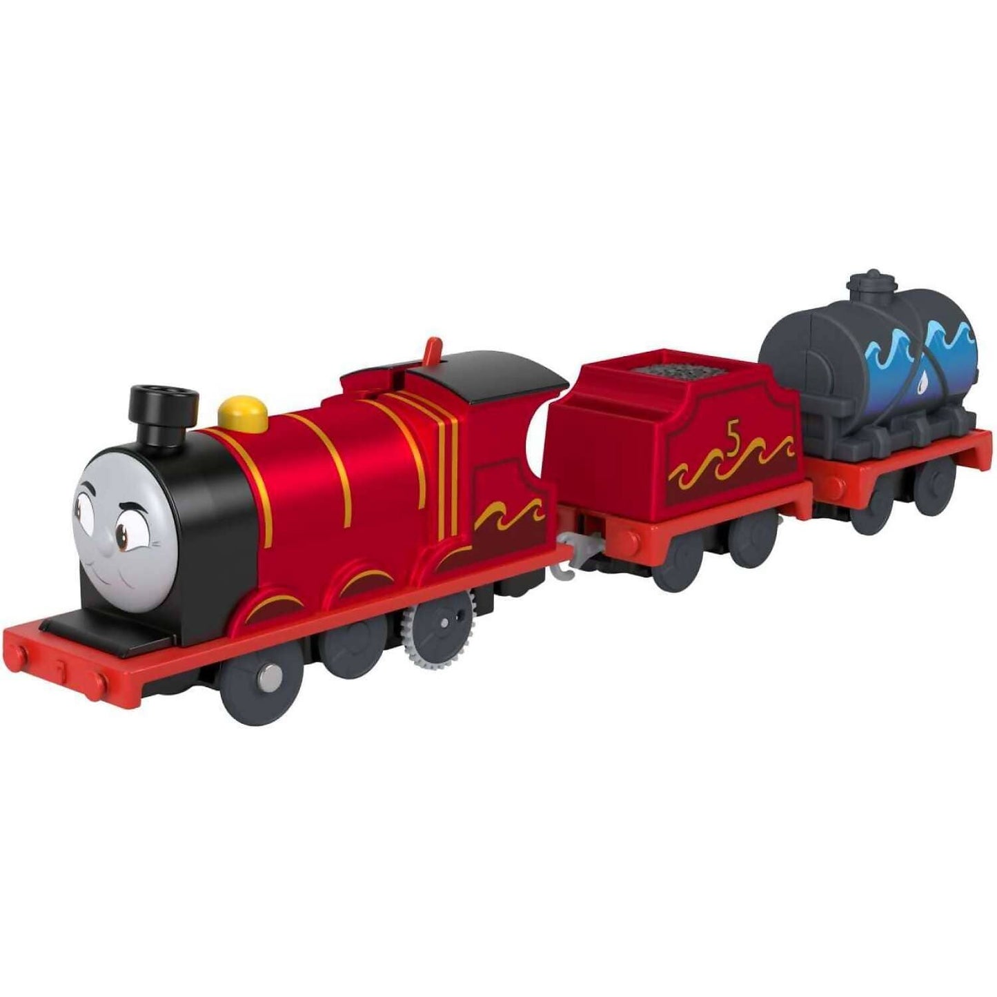 Fisher-Price - Thomas & Friends Splash Tank James Motorized Toy Train With Cargo - Mattel