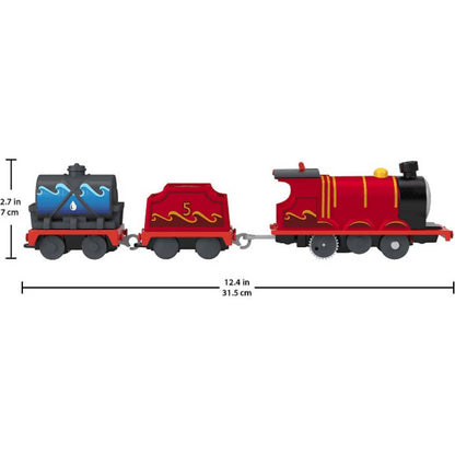 Fisher-Price - Thomas & Friends Splash Tank James Motorized Toy Train With Cargo - Mattel