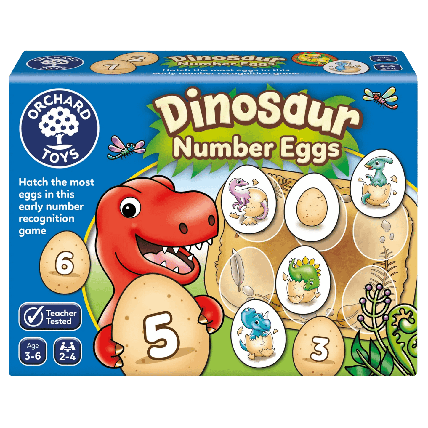 Orchard Toys - Dinosaur Number Eggs Game