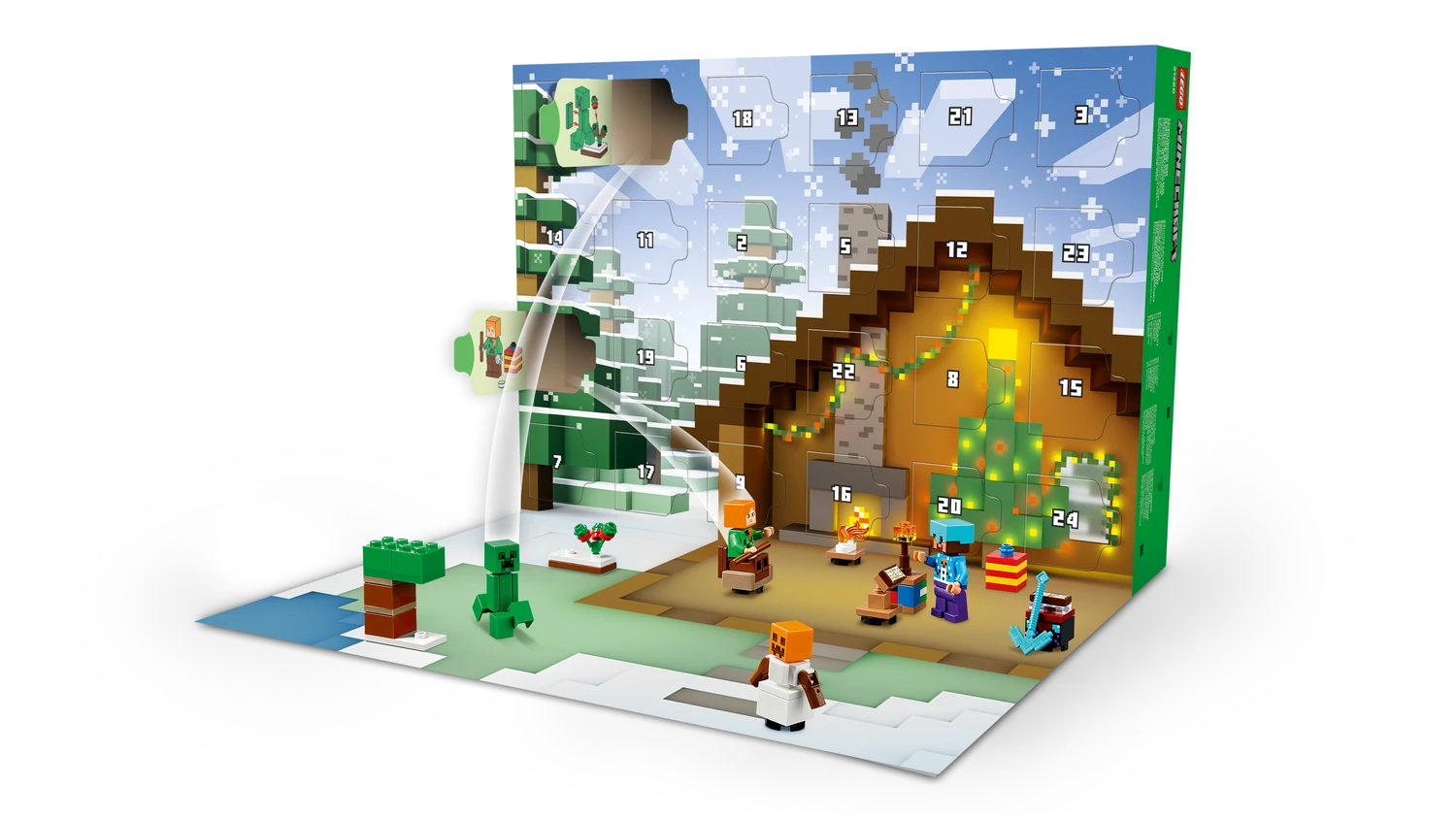 LEGO 21280 Minecraft Advent Calendar 2025 - Minecraft