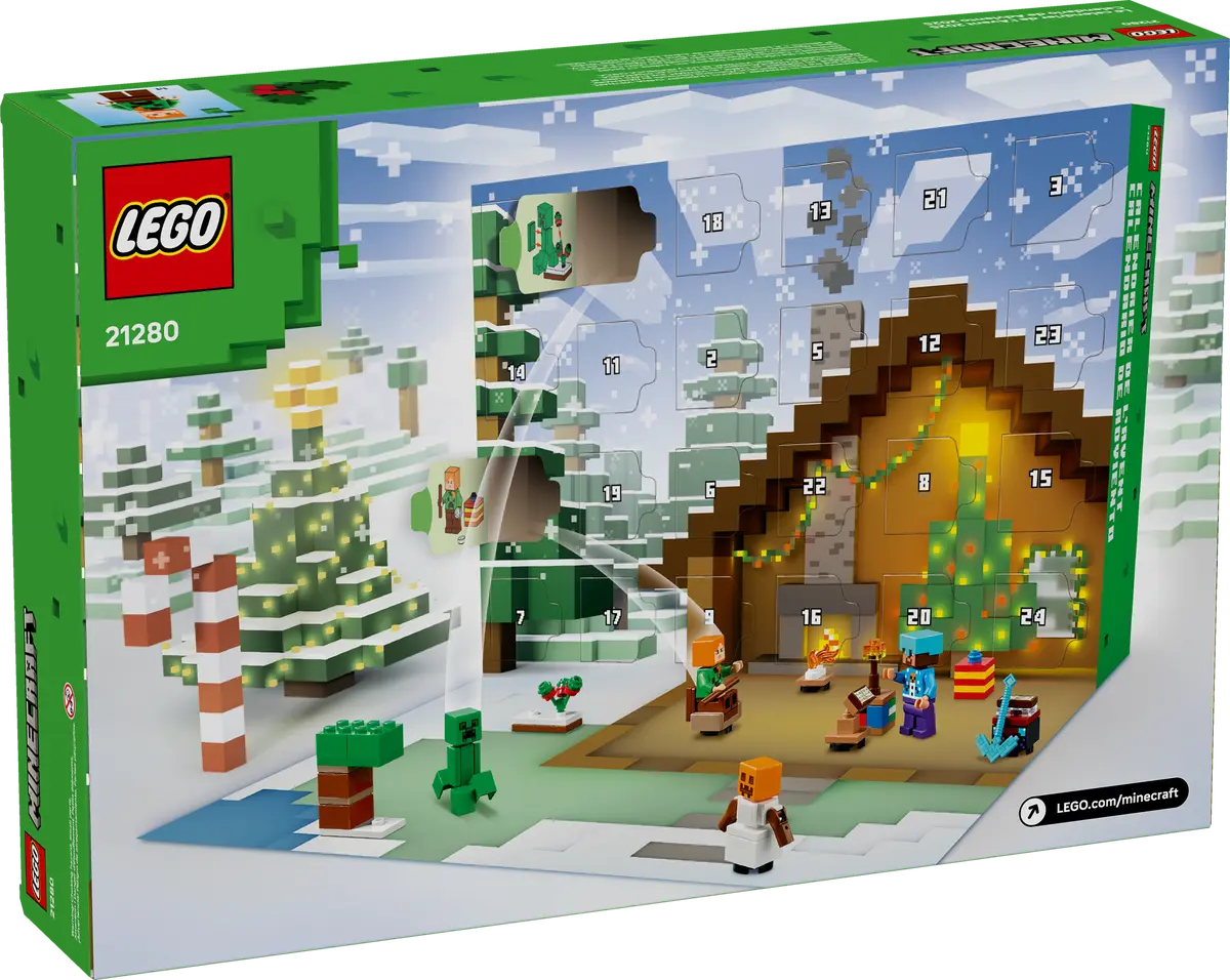 LEGO 21280 Minecraft Advent Calendar 2025 - Minecraft