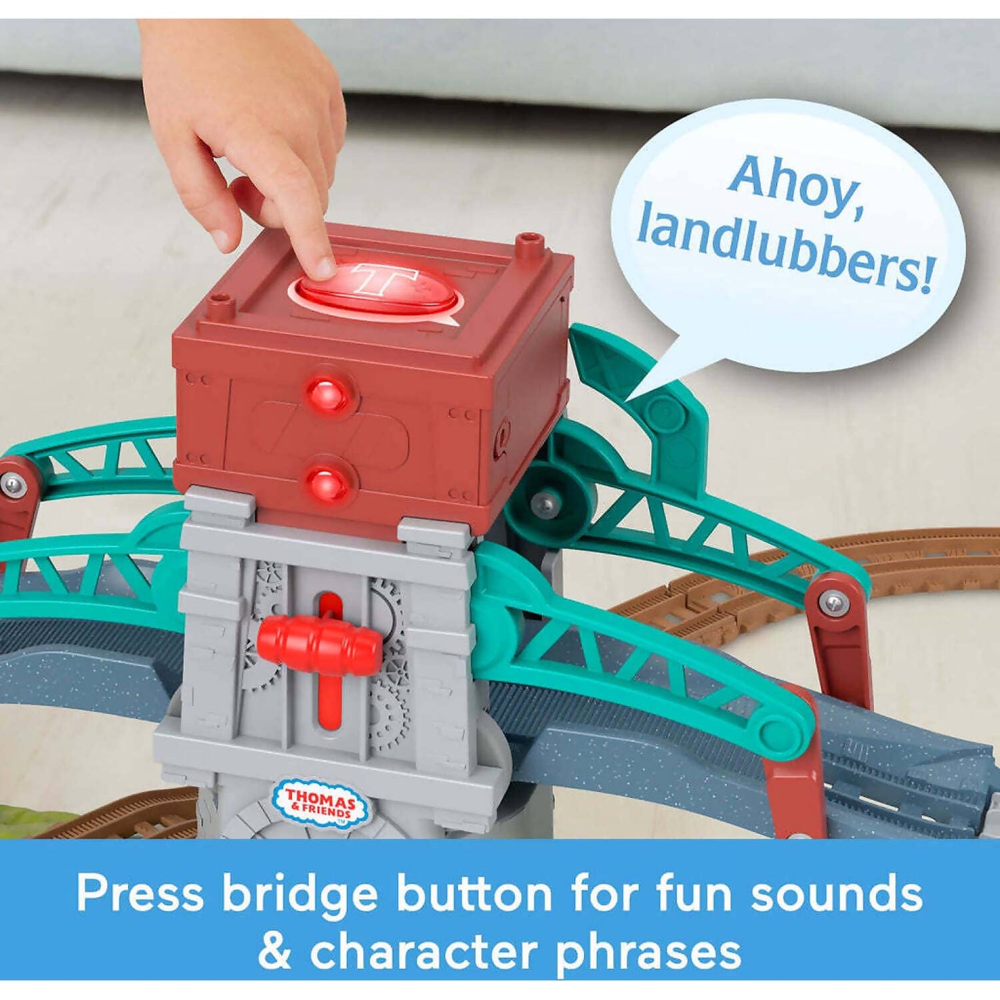 Fisher-Price - Thomas & Friends Talking Bulstroke & Which-Way Bridge - Mattel