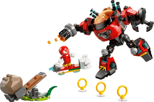 LEGO 77005 Knuckles vs. Dr. Eggman Egg Crusher Mech - Sonic the Hedgehog
