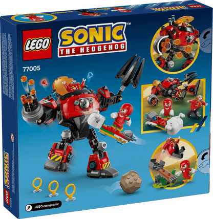 LEGO 77005 Knuckles vs. Dr. Eggman Egg Crusher Mech - Sonic the Hedgehog