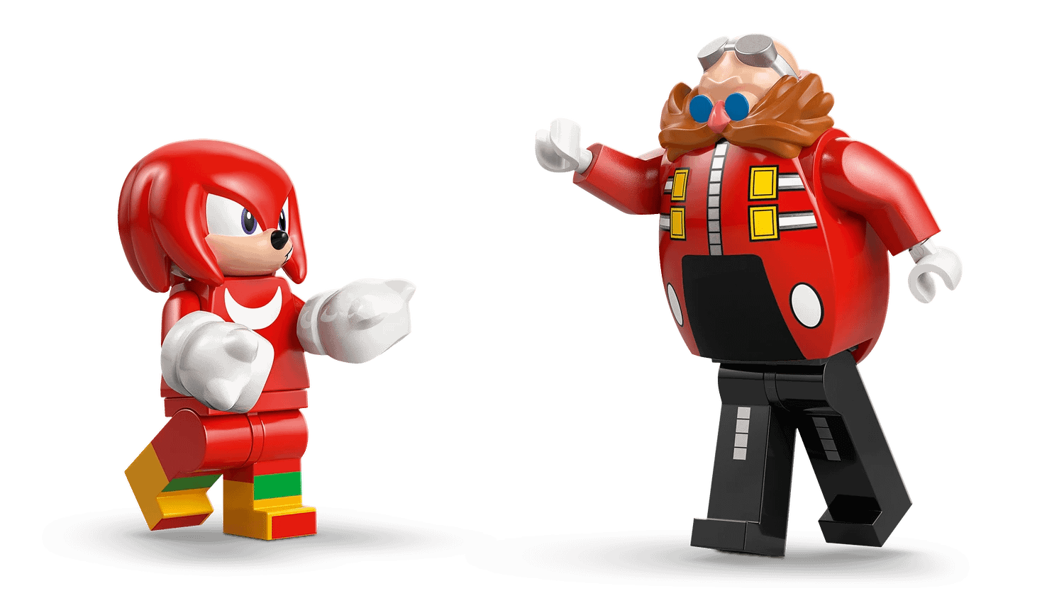 LEGO 77005 Knuckles vs. Dr. Eggman Egg Crusher Mech - Sonic the Hedgehog