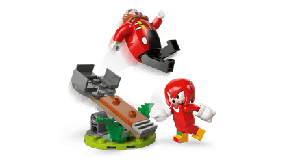 LEGO 77005 Knuckles vs. Dr. Eggman Egg Crusher Mech - Sonic the Hedgehog