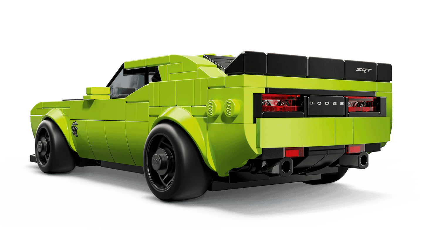 LEGO 77237 Dodge Challenger SRT Hellcat Sports Car - SPEED Champions