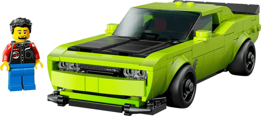 LEGO 77237 Dodge Challenger SRT Hellcat Sports Car - SPEED Champions