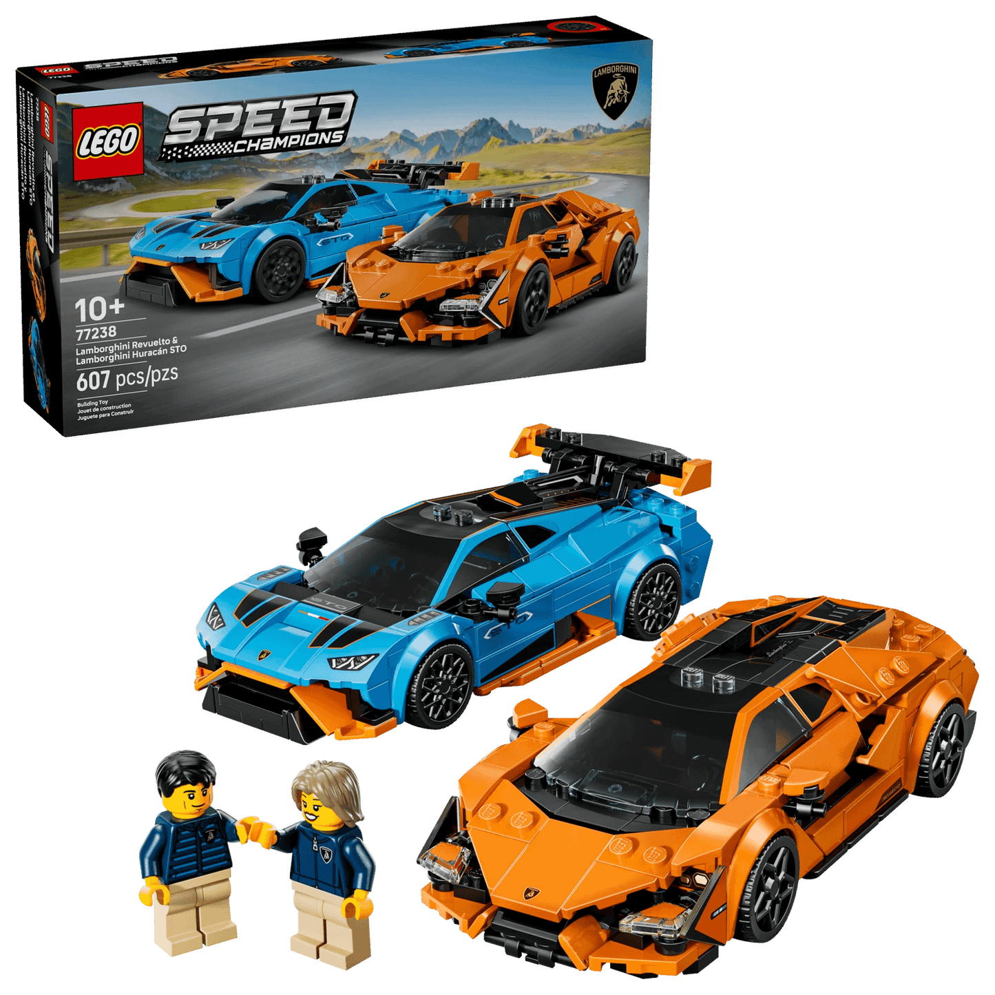 LEGO 77238 Lamborghini Revuelto & Huracan STO - SPEED Champions