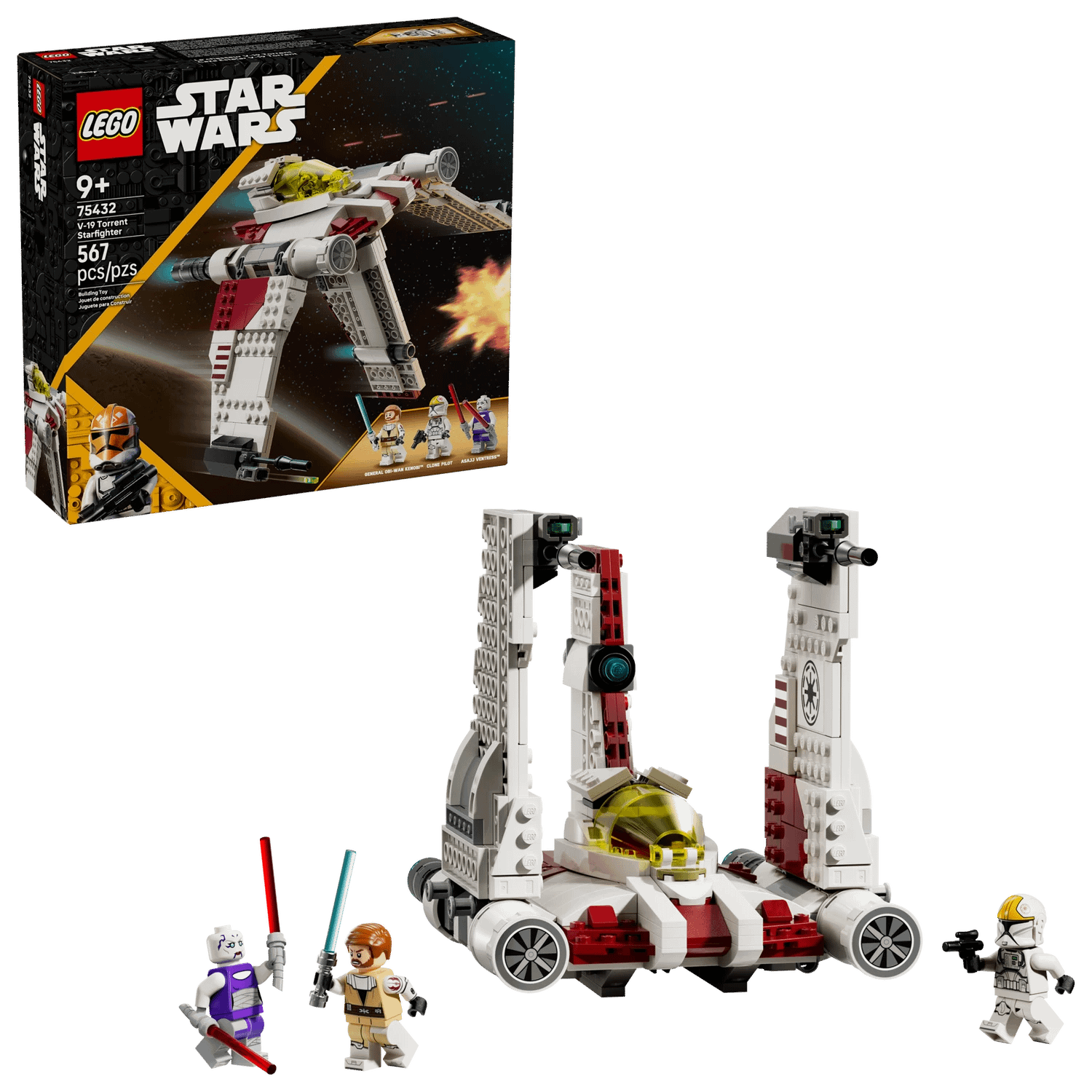 LEGO 75432 V-19 Torrent Starfighter - Star Wars
