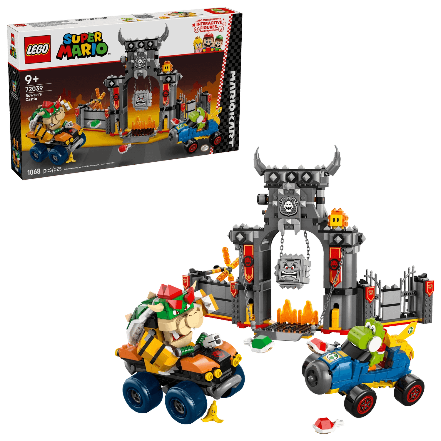 LEGO 72039 Mario Kart - Bowser's Castle - Super Mario