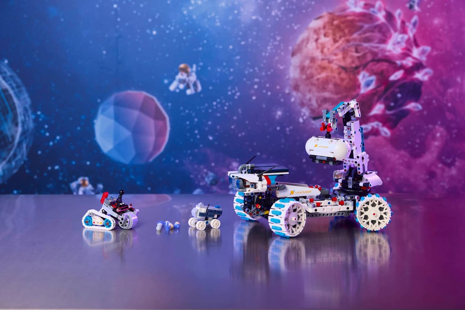LEGO 42211 Lunar Outpost Moon Rover Space Vehicle - Technic