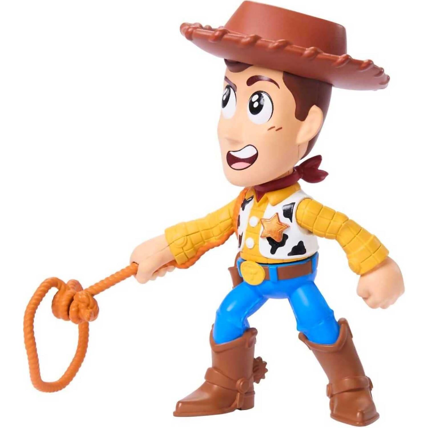 Disney Pixar - Toy Story Click Figs Sheriff Woody Pop Up Action Move 3.5-inch Figure - Mattel
