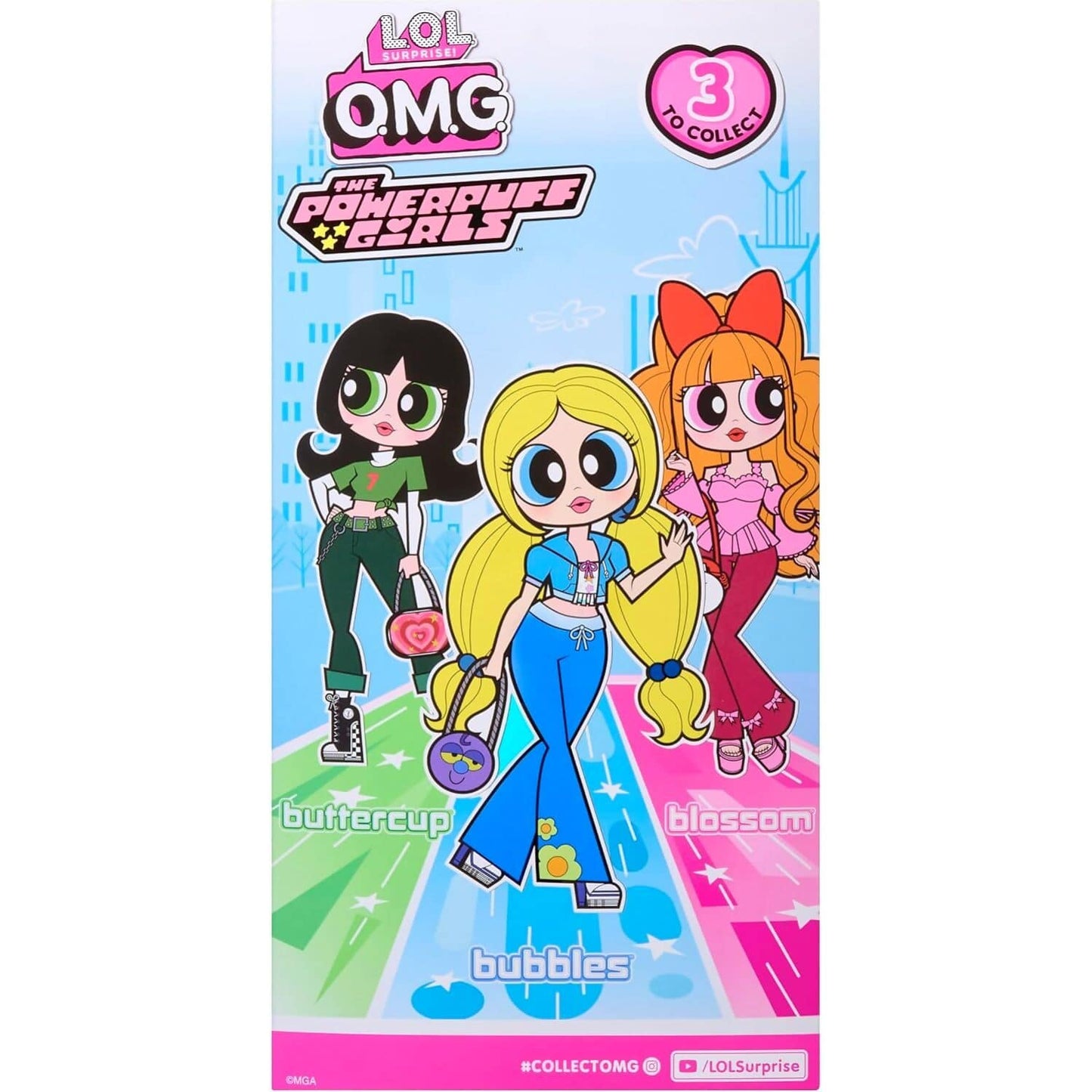 L.O.L. Surprise! - OMG The Powerpuff Girls Fashion Doll - Bubbles