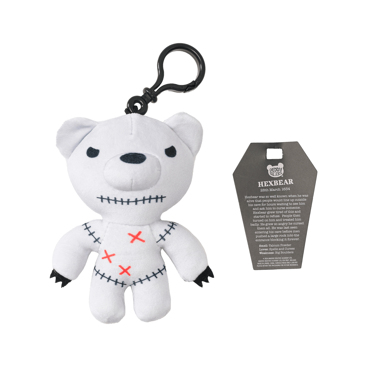 Deddy Bears - Series 4 Edition Mystery Blind Bag – 12cm Plush Clip-On - Jasnor
