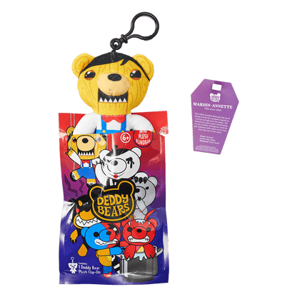Deddy Bears - Series 4 Edition Mystery Blind Bag - 12cm Plush Clip-On - Jasnor
