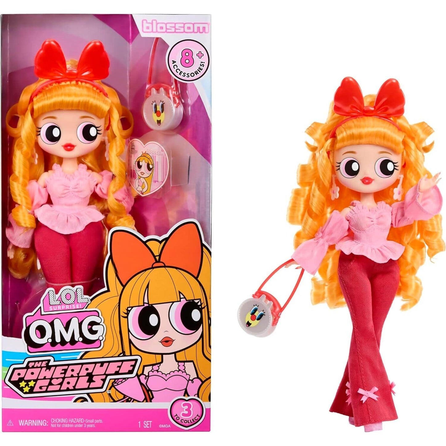 L.O.L. Surprise! - OMG The Powerpuff Girls Fashion Doll - Blossom
