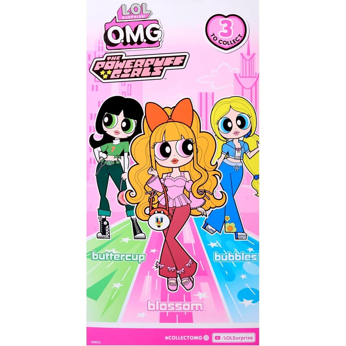 L.O.L. Surprise! - OMG The Powerpuff Girls Fashion Doll - Blossom