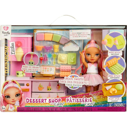 Rainbow High -  Littles - Dessert Shop with Kandy Playset