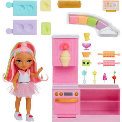 Rainbow High -  Littles - Dessert Shop with Kandy Playset