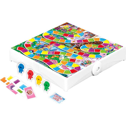 Hasbro -  Gaming - Candy Lane Grab & Go! Portable Travel Board Game