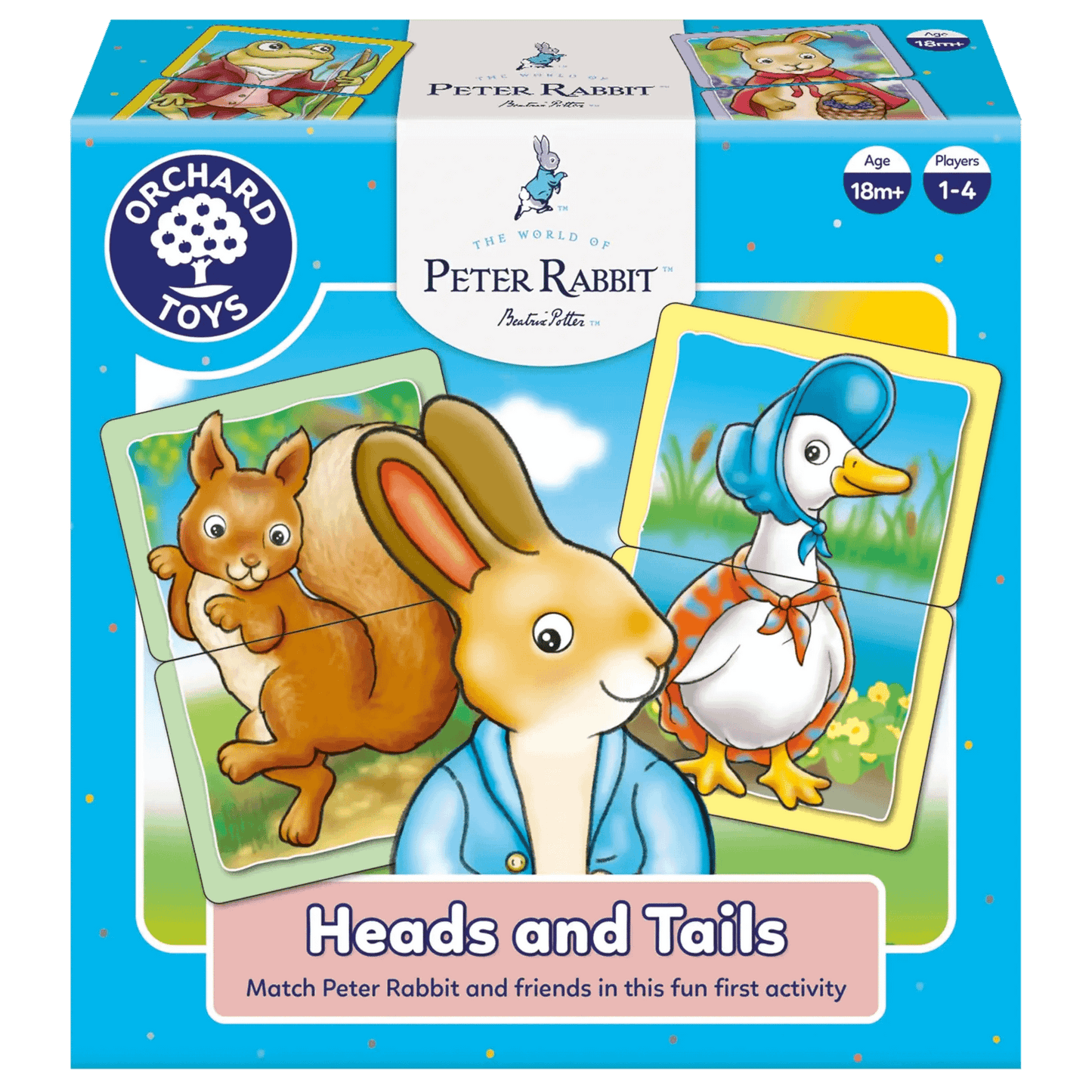 Orchard Toys - Peter Rabbit™ Heads and Tails Game