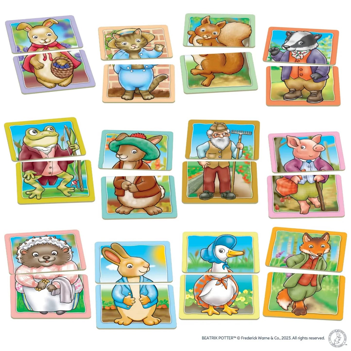 Orchard Toys - Peter Rabbit™ Heads and Tails Game