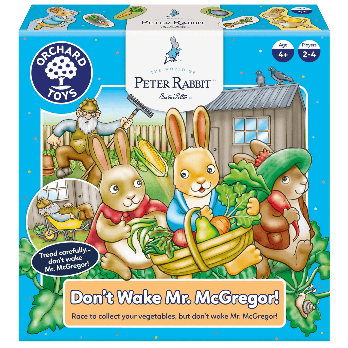 Orchard Toys - Peter Rabbit™ Don't Wake Mr. McGregor! Game