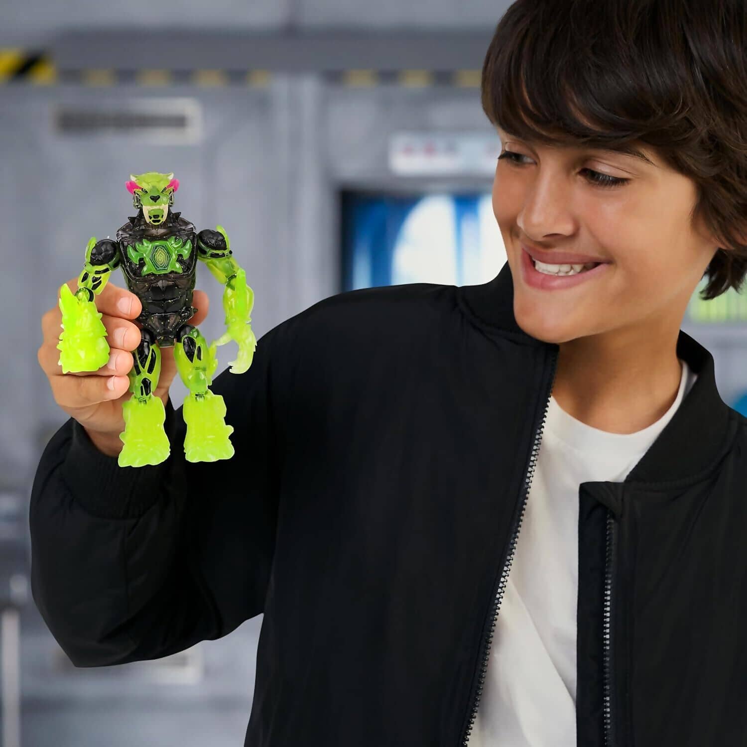 MrBeast Lab - Mutators Atomic Earth Panther Hyper Fusion Series Action Figure