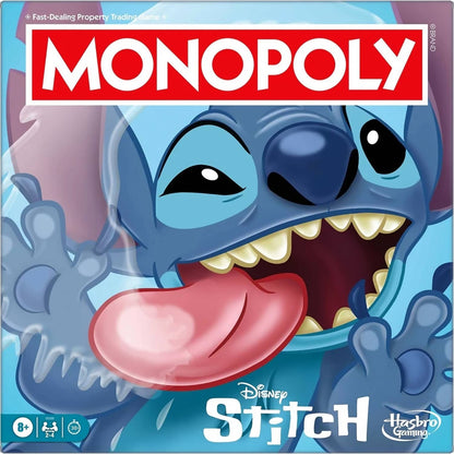 Hasbro -  Gaming - Monopoly Disney Stitch Edition Board Game