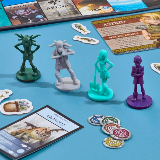 Hasbro -  Gaming - Monopoly DreamWorks How to Train Your Dragon Edition Board Game
